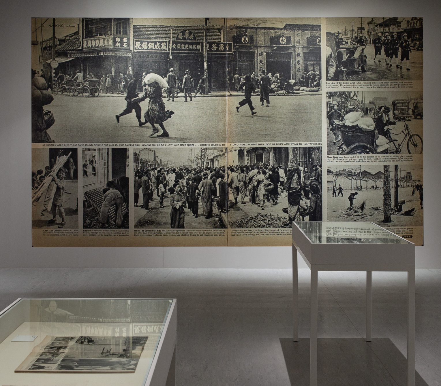 “Henri Cartier-Bresson: China, 1948-1949 / 1958”, installation view, Taipei Fine Arts Museum, 2020.