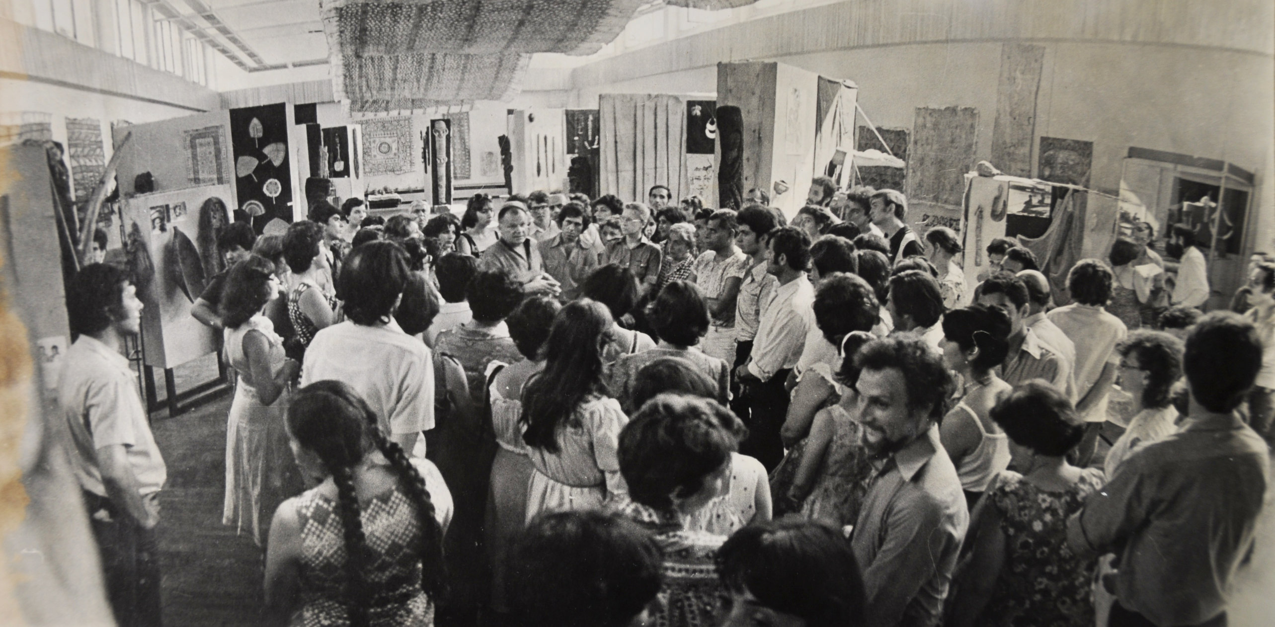 Opening of Ethnography & Art of Oceania, c. April 1981, State Museum of Ethnography, Sardarapat, Armenia, USSR, image courtesy of Aloï Pilioko