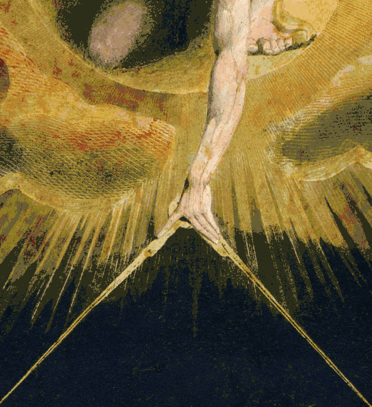 Details from William Blake's Illuminated Books Europe a Prophecy 