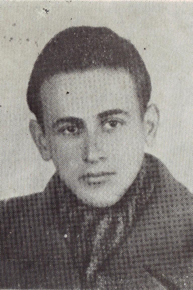 Paul Celan, 1941. Photographer unknown.