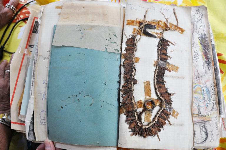 Pacific Islands scrapbooks, c. 1959-67, photo by Peter Brunt, image coutesy of Aloï Pilioko