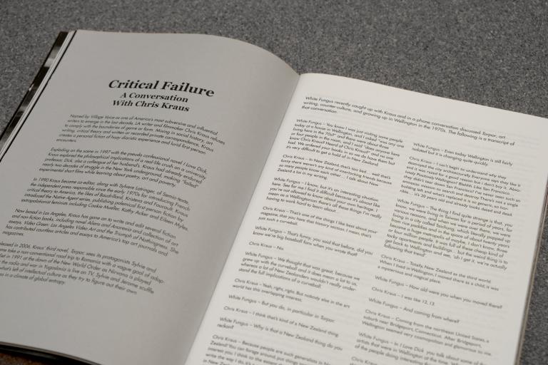 White Fungus Issue #7 Chris Kraus