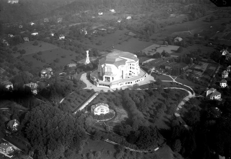  Goetheanum, Dornach, 1945.