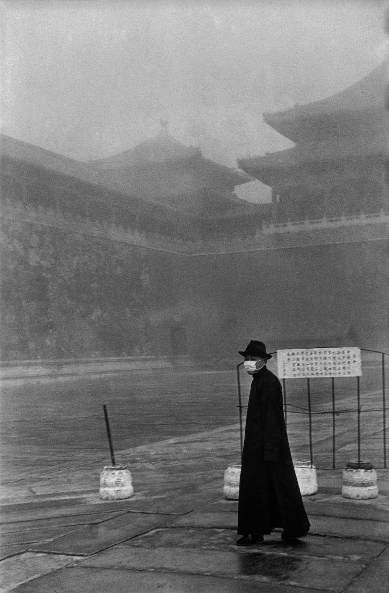 “A visitor to the Forbidden City”, Beijing, December 1948