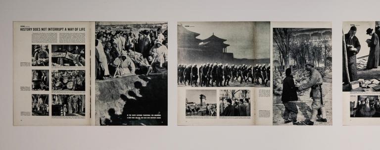 “Henri Cartier-Bresson: China, 1948-1949 / 1958”, installation view, Taipei Fine Arts Museum, 2020.