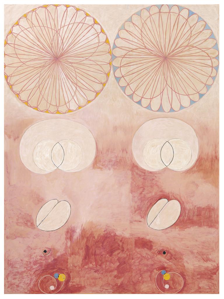 Hilma af Klint, The Ten Largest, No. 9, Old Age, Group IV, 1907. The Hilma af Klint Foundation.