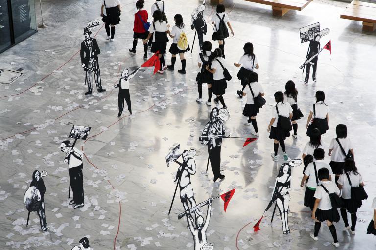 Internacional Errorista, “We are all Errorists” (Taipei Biennial, 2008). Courtesy of Internacional Errorista and Taipei Fine Arts Museum.
