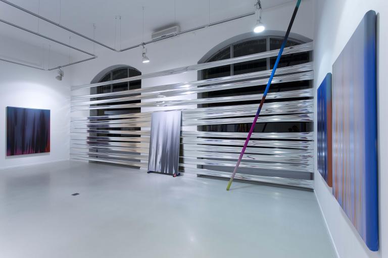Exhibition view of Everyone Has Rights with works by Márton Nemes, Dunaújváros. Courtesy of the artist and Erika Deák Gallery.
