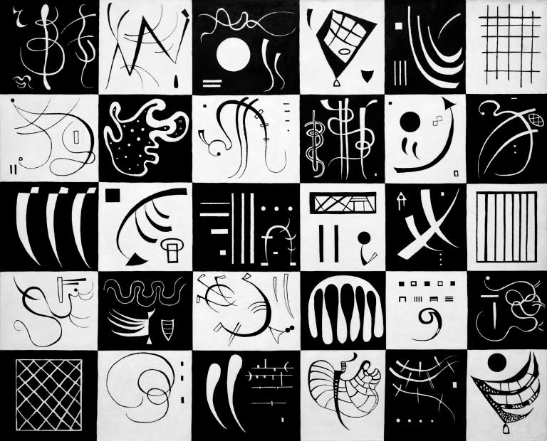 Wassily Kandinsky, Thirty, 1937.
