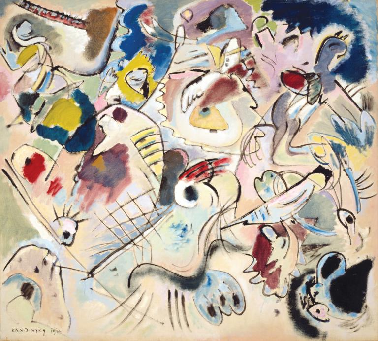 Wassily Kandinsky, Sketch 160A, 1912.