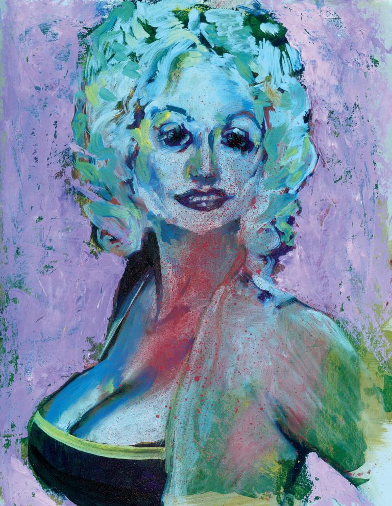 Dolly Parton illustration