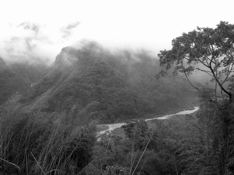 Alishan Mountain Range in the aftermath of Typhoon Morakot, 2009.